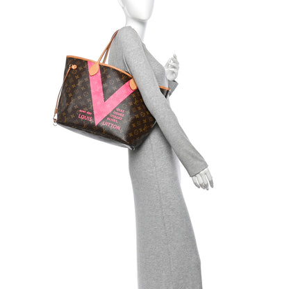Louis Vuitton Monogram V Neverfull MM Grenade 2 of 11