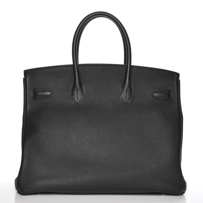Hermes Togo Birkin 35 Black 5 of 31