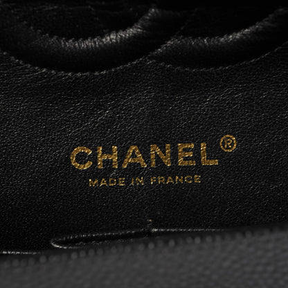 Chanel Caviar Quilted Medium Double Flap Black 6 of 8