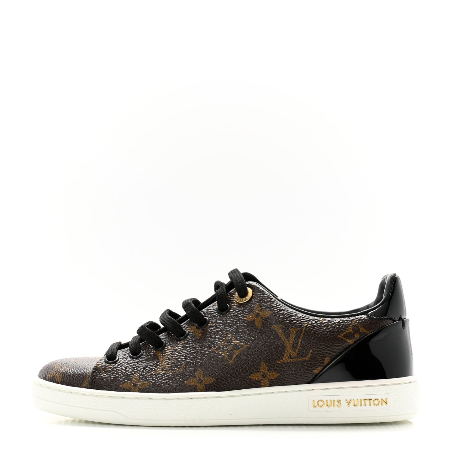 Patent Monogram Frontrow Sneakers 36
