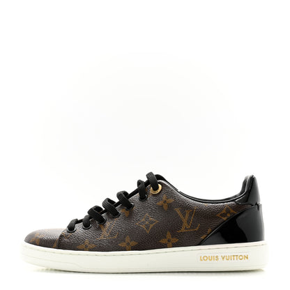 Louis Vuitton Patent Monogram Frontrow Sneakers 36 1 of 9