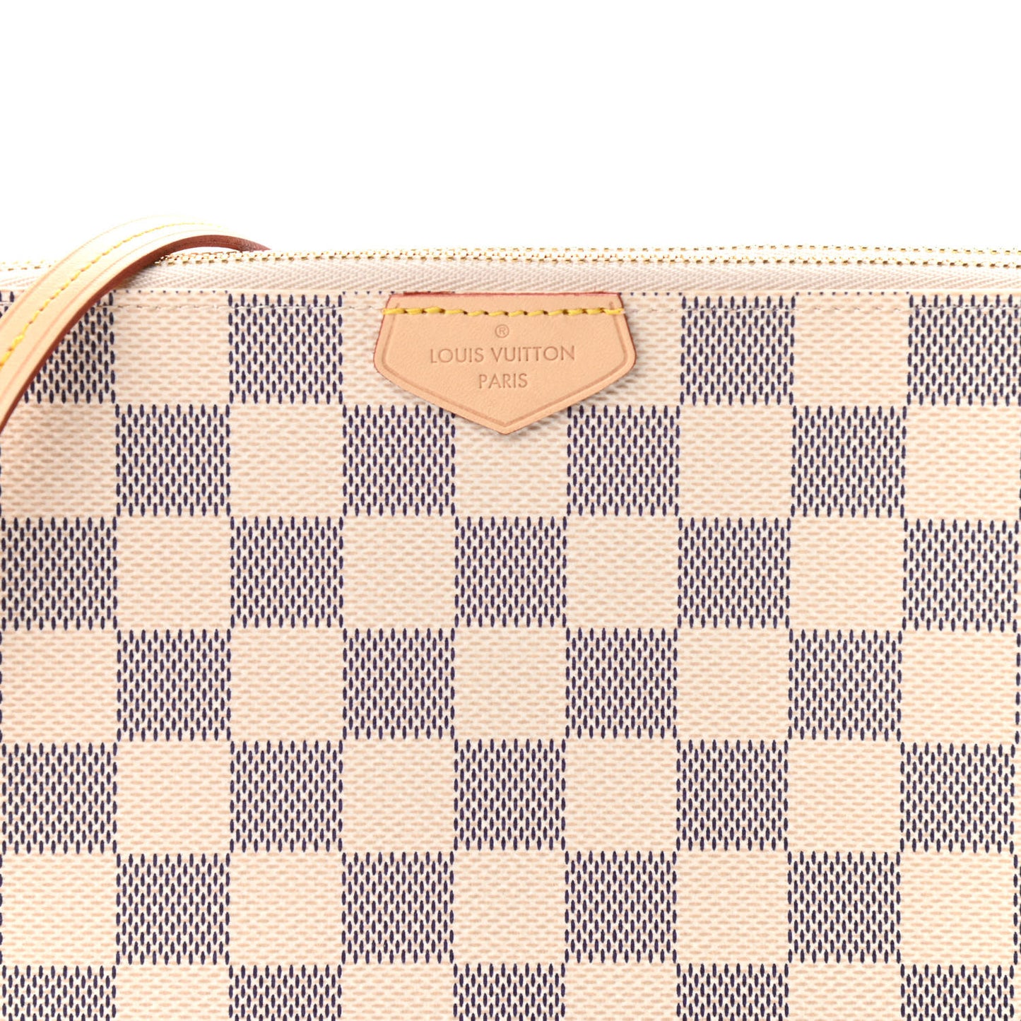 Damier Azur Double Zip Pochette