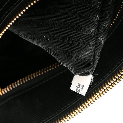 Prada Saffiano Small Galleria Double Zip Tote Black 7 of 16
