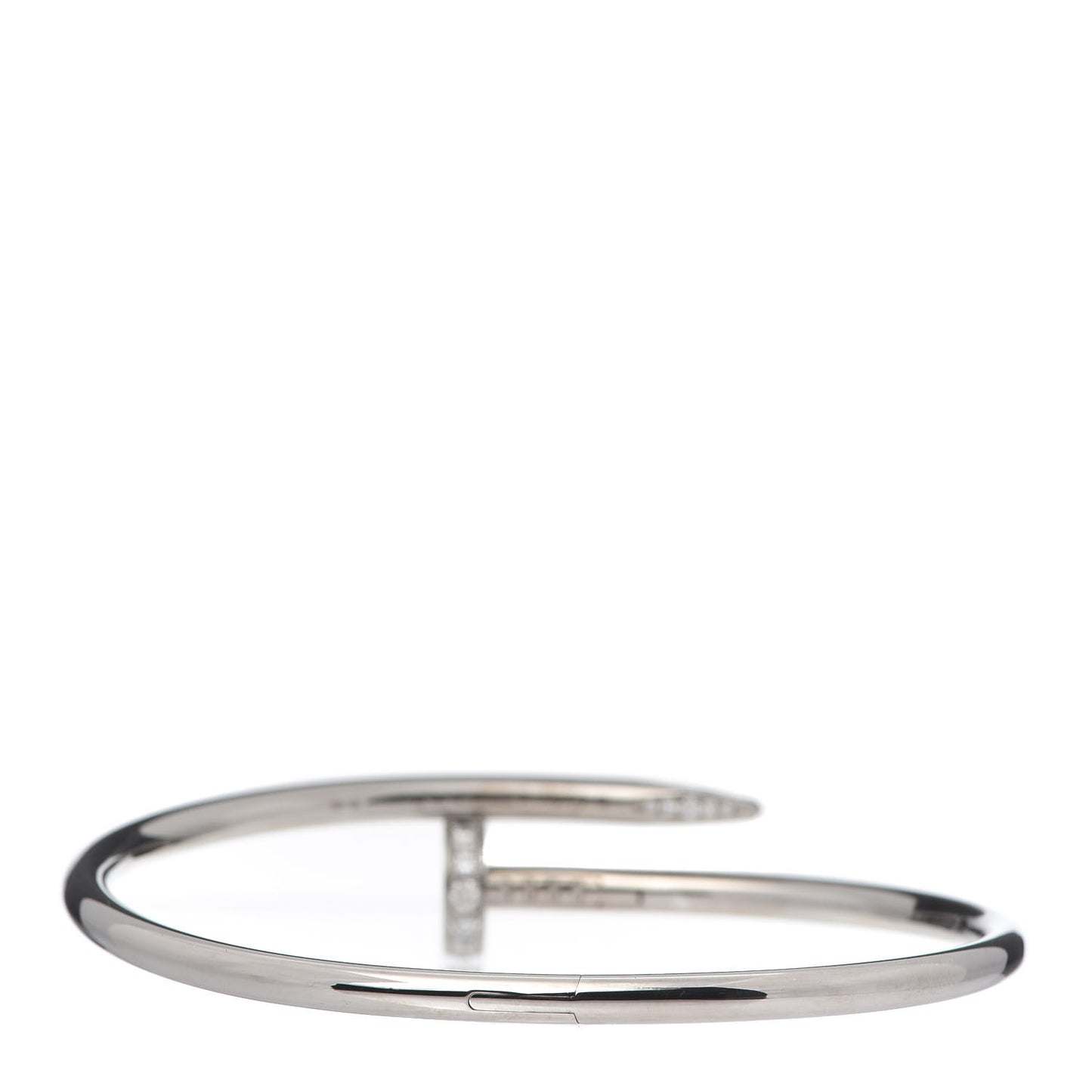 18K White Gold Diamond Juste Un Clou Bracelet 18