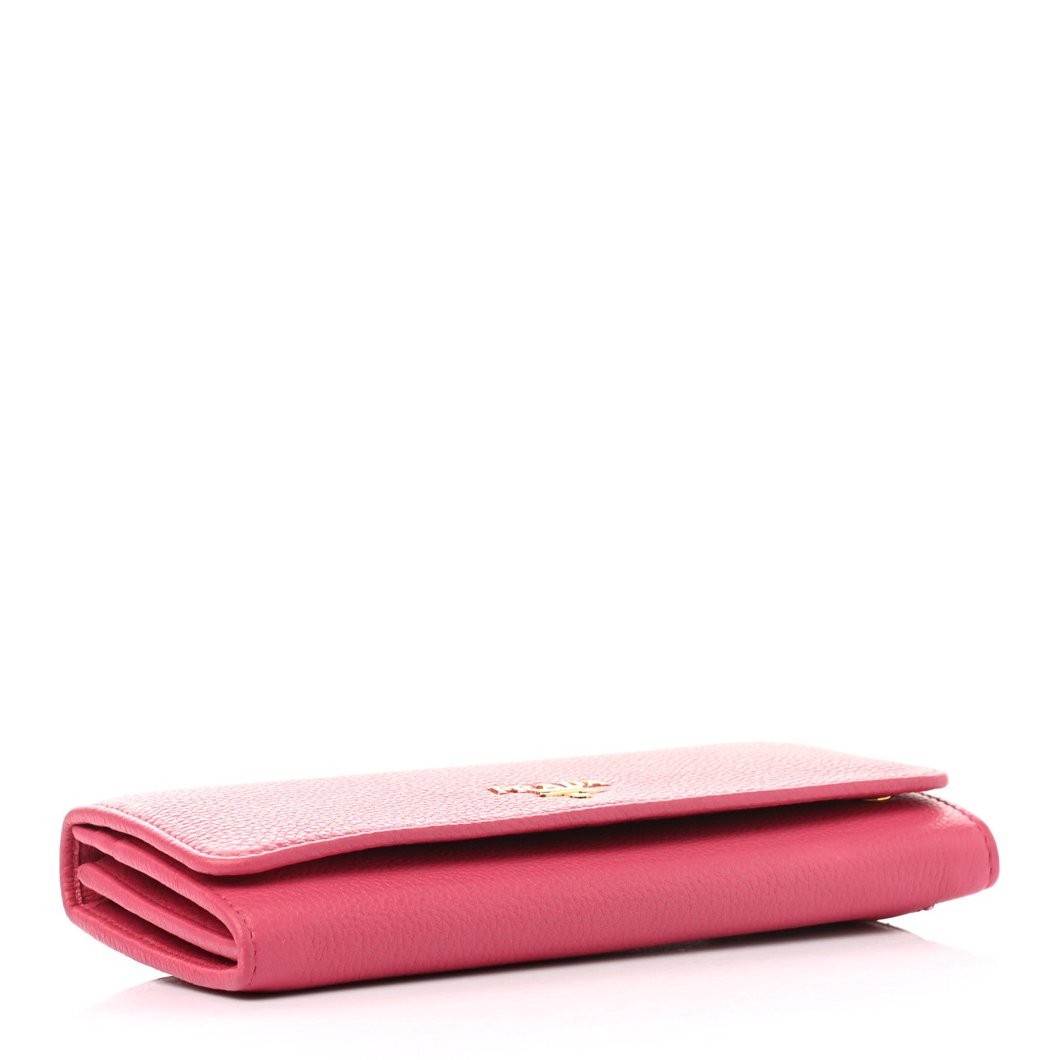 Prada Vitello Phenix Continental Flap Wallet Peonia 5 of 9