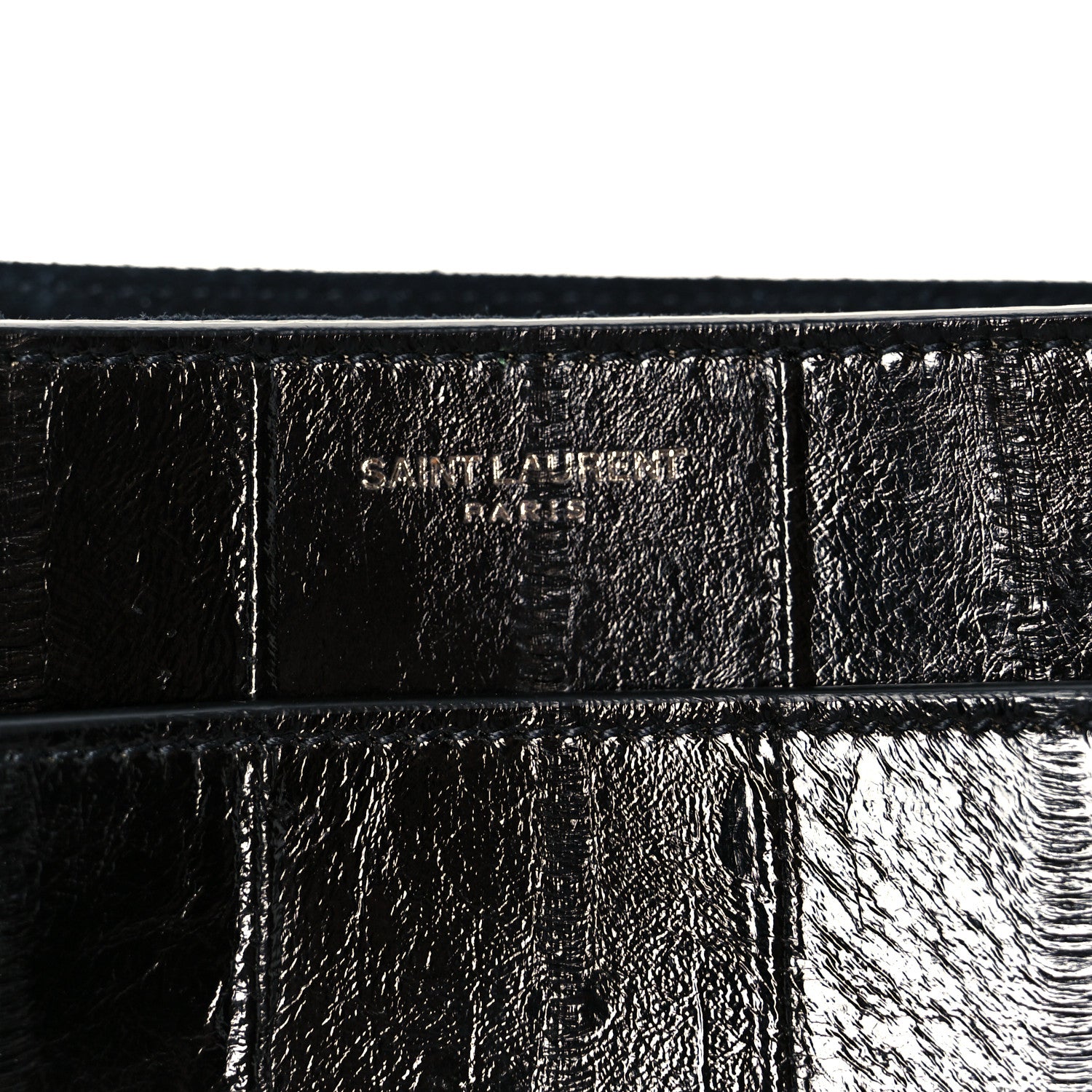 Saint Laurent Crinkled Matelasse Betty Messenger Black 8 of 12