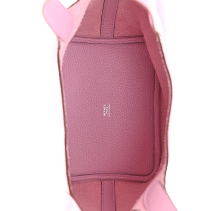 Hermes Taurillon Clemence Picotin Lock 18 PM Mauve Sylvestre 5 of 11