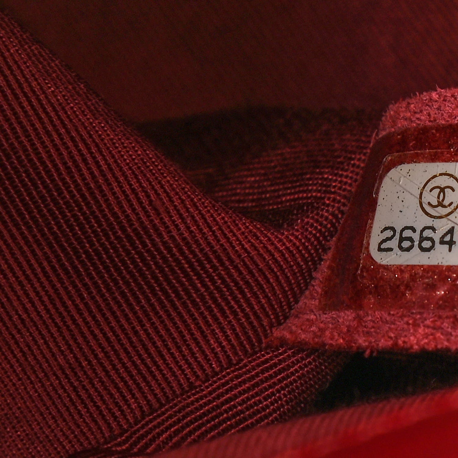 Chanel Calfskin Chevron Quilted Medium Boy Flap Dark Red 7 of 14