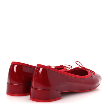 Christian Louboutin Patent Sweetie Jane Ballerina Flats 37 Loubi 4 of 9