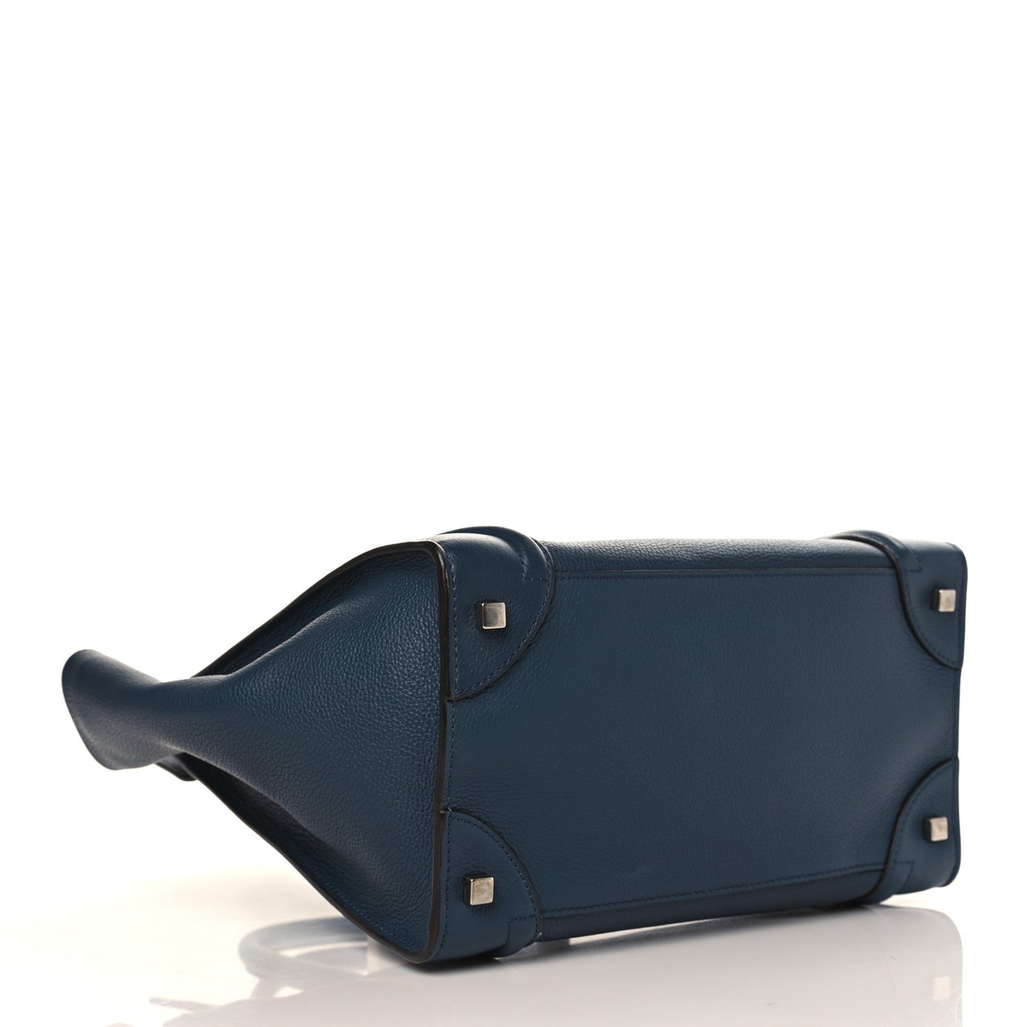 Drummed Calfskin Mini Luggage Orage