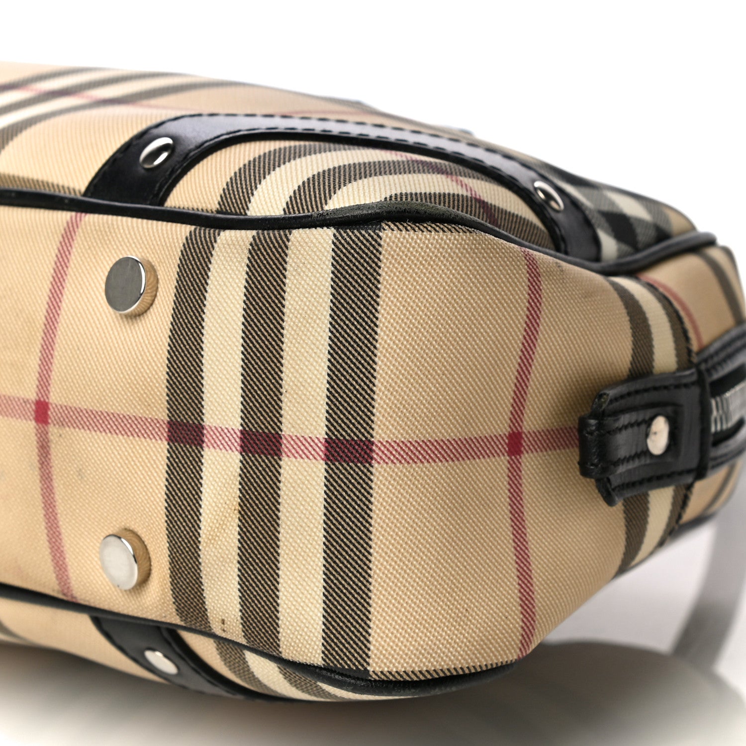 Burberry House Check Studded Bowler Black 9 of 24