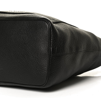 Prada Cervo Hobo Black Cammell 6 of 10