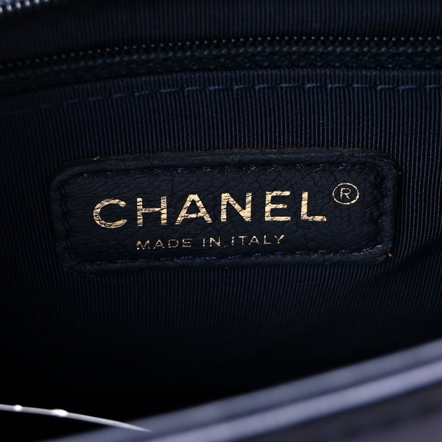 Lambskin Embossed New Medium Boy Cube Flap Navy