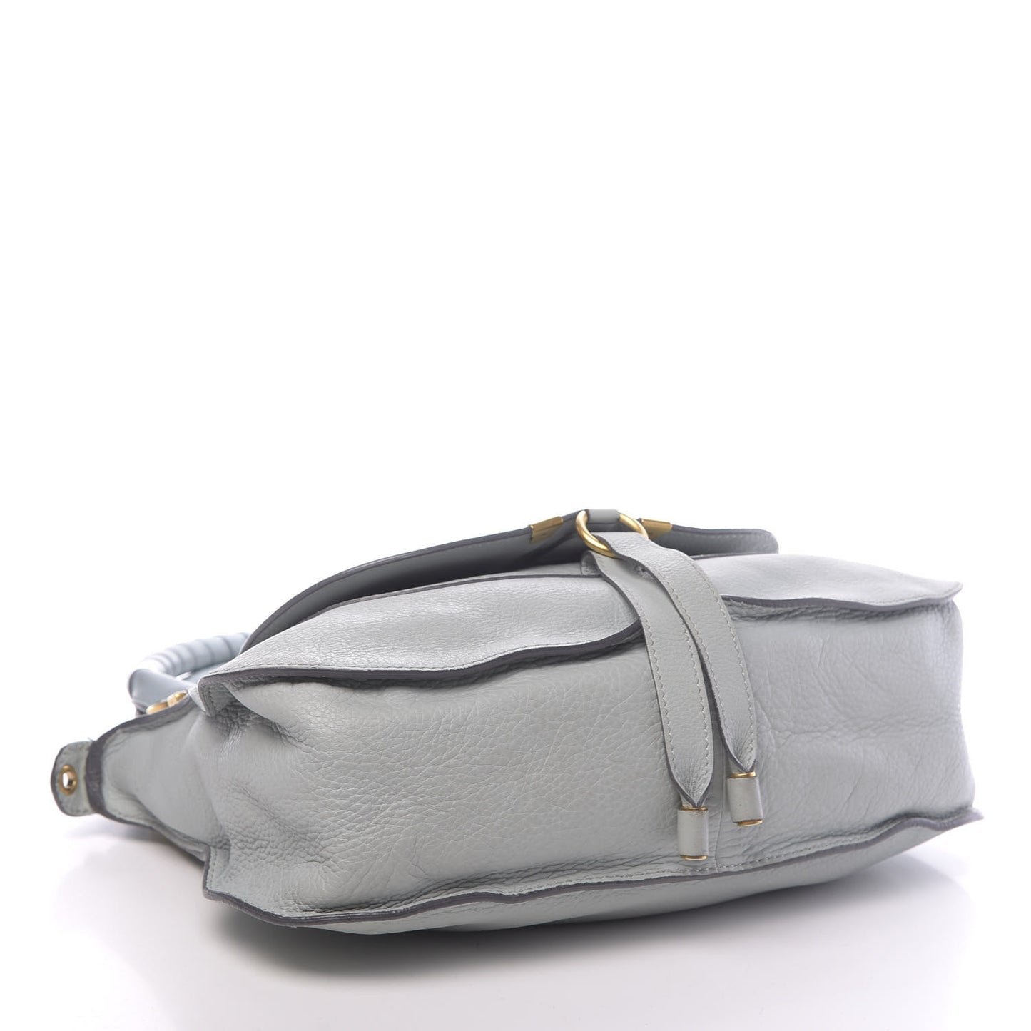 Calfskin Medium Marcie Satchel Cloudy Blue