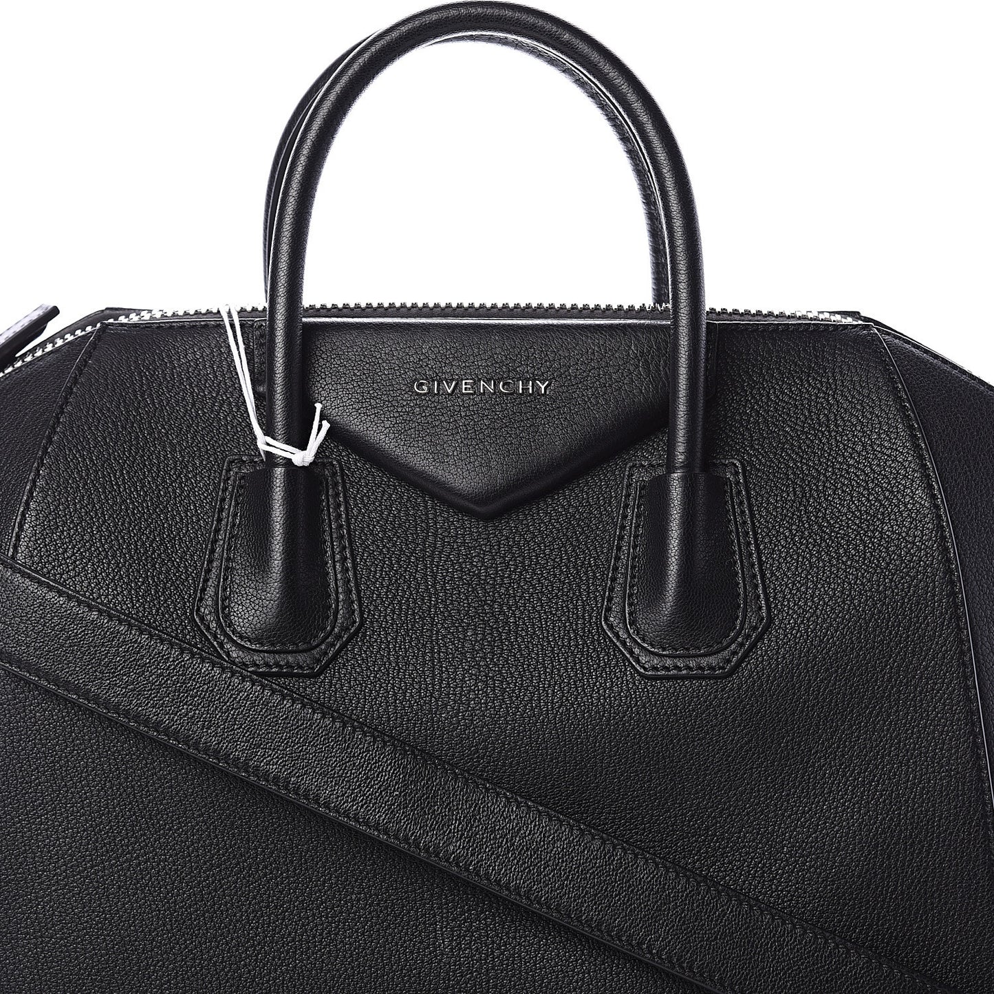 Sugar Goatskin Medium Antigona Black