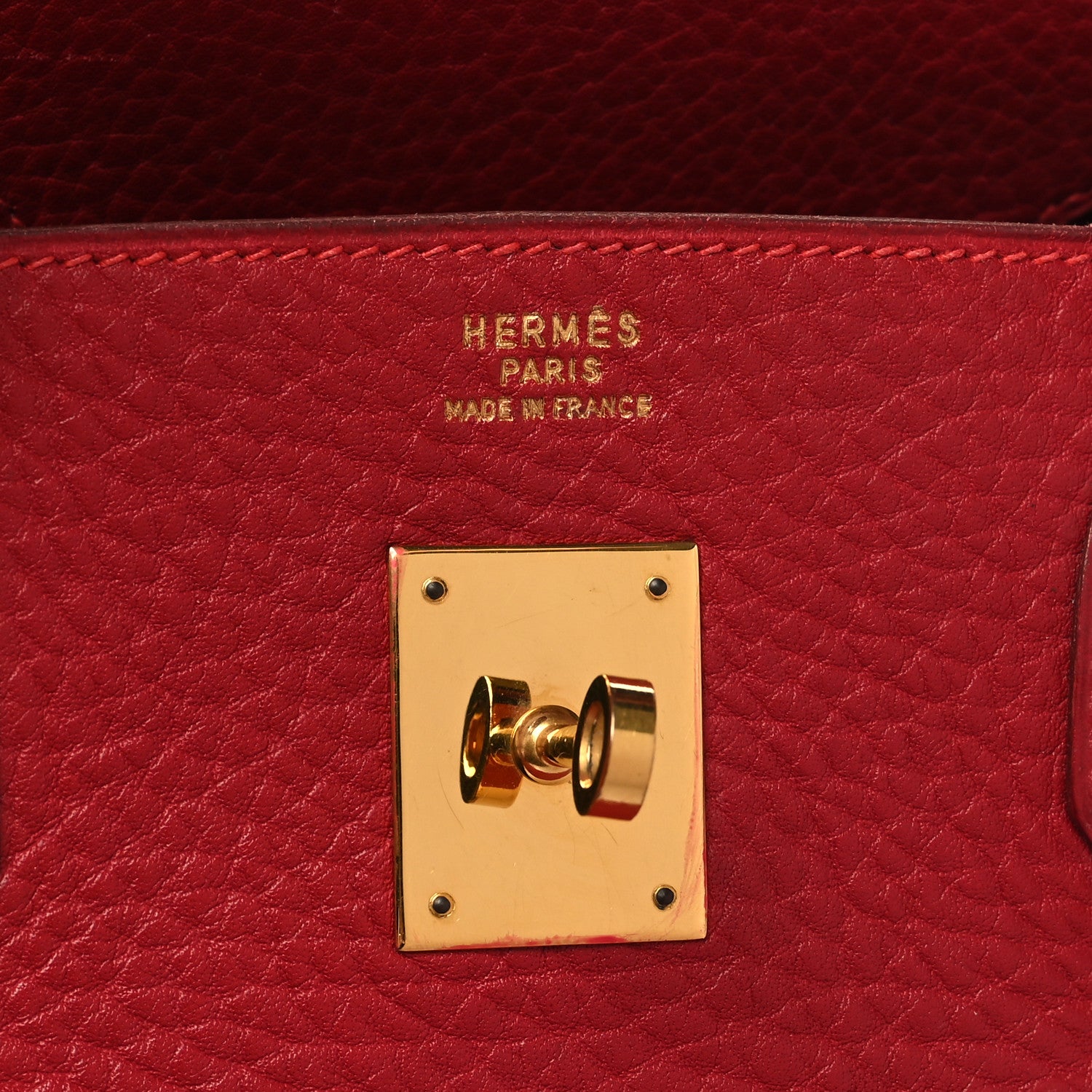 Hermes Fjord Birkin 40 Rouge 6 of 18
