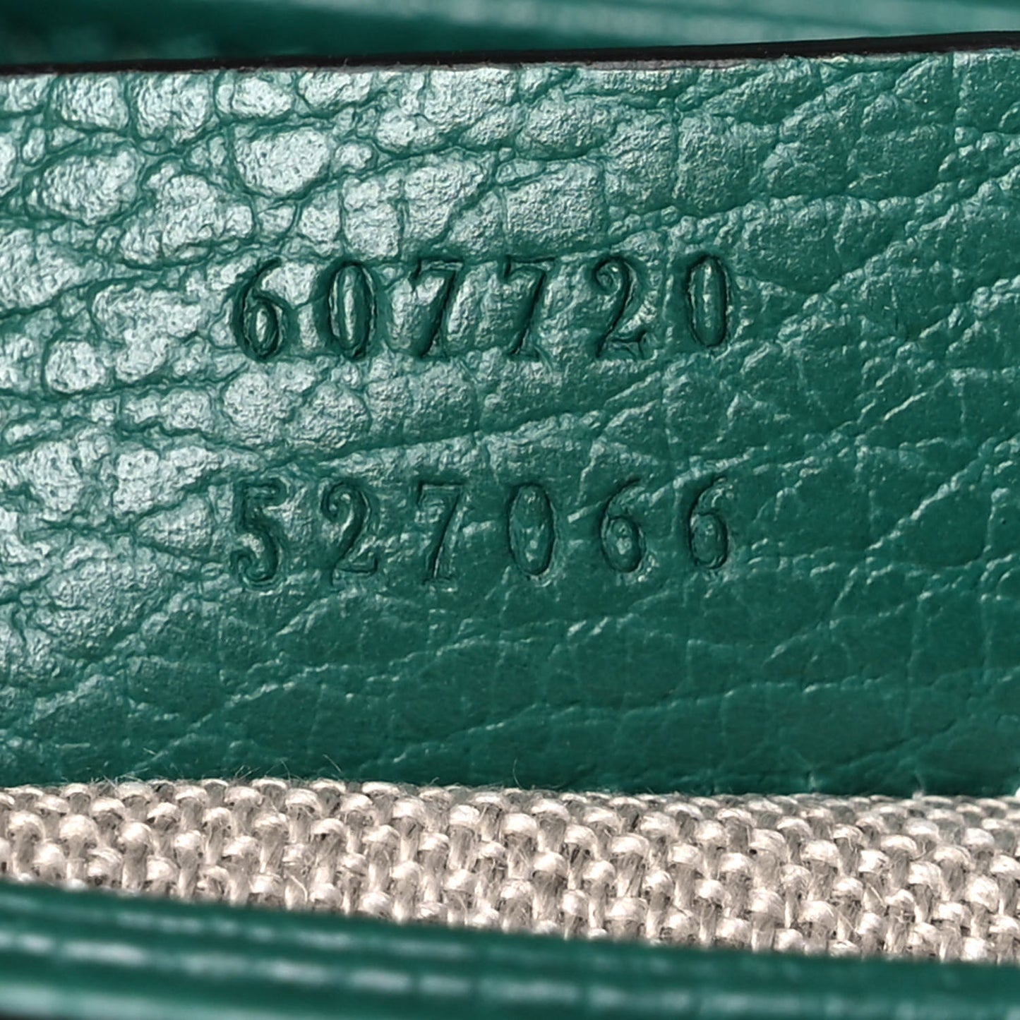 Dollar Calfskin Interlocking G Crossbody Bag Emerald