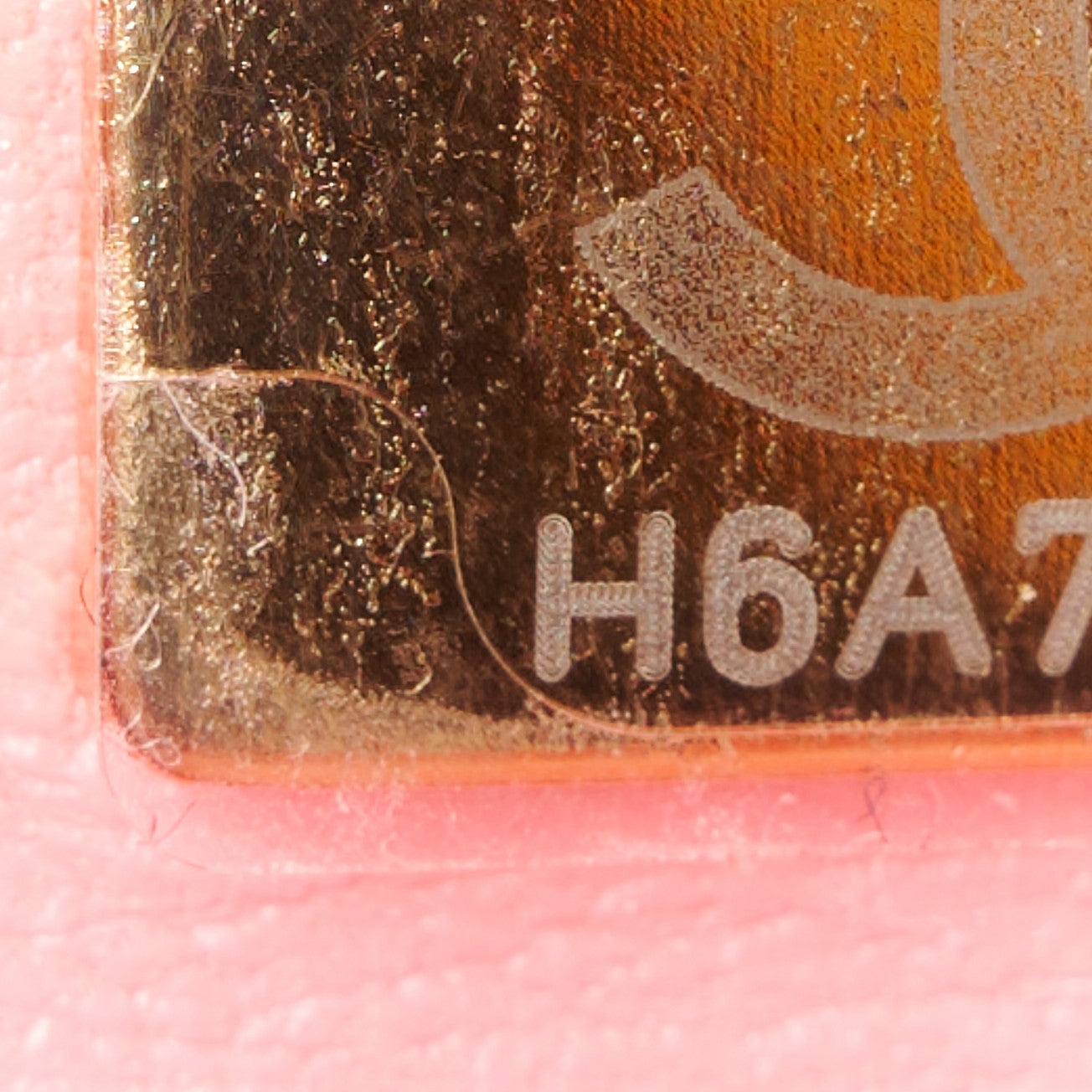 Lambskin Quilted CC In Love Heart Bag Pink