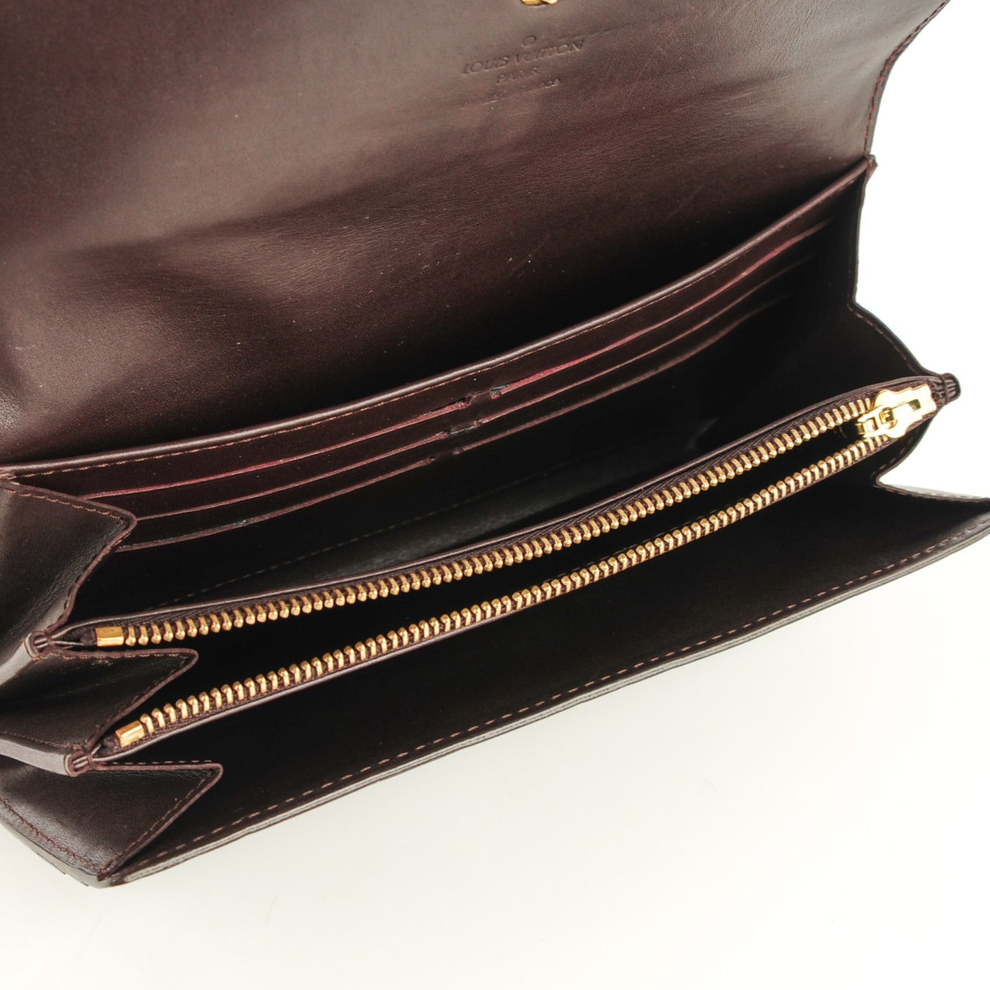 Vernis Sarah Wallet Amarante