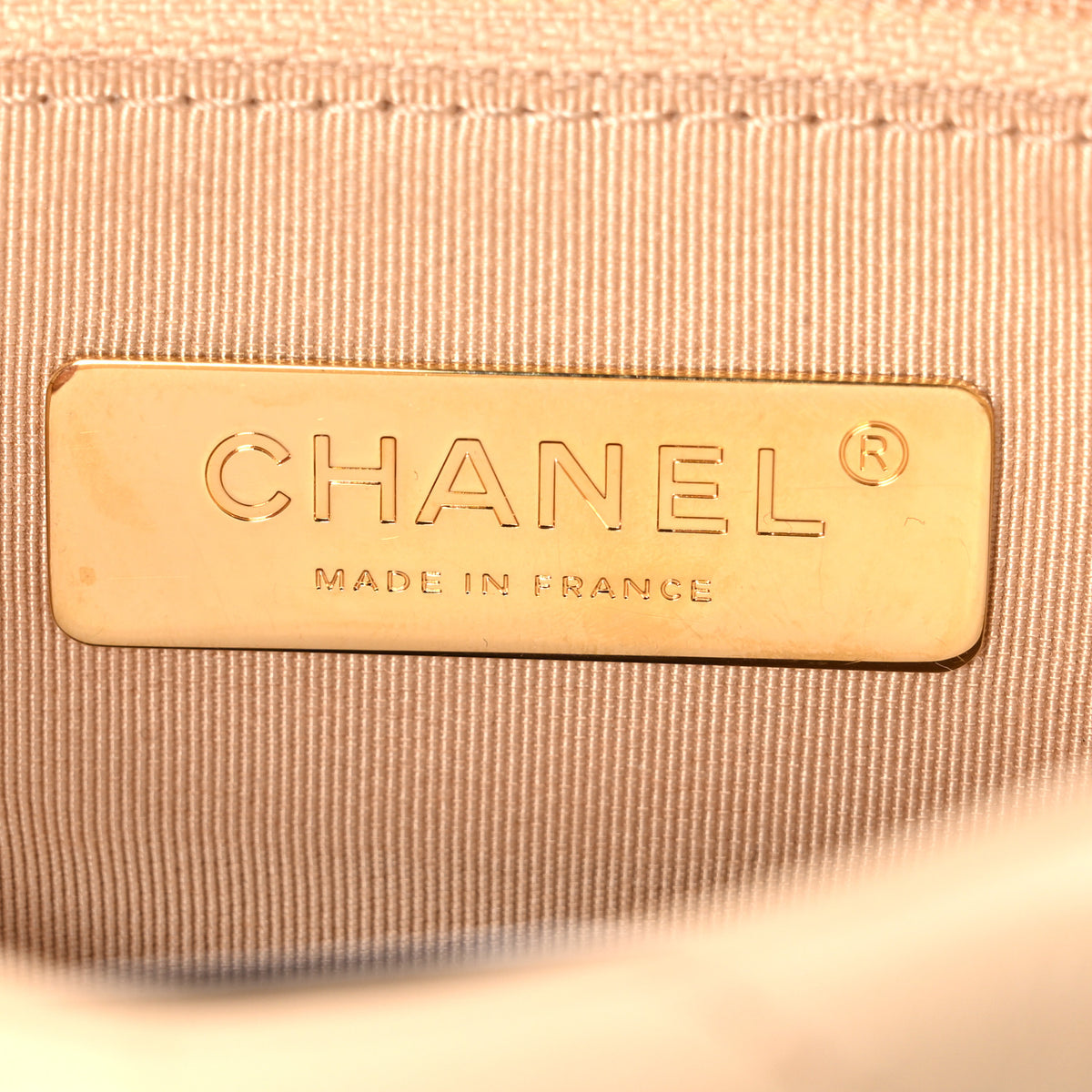 Chanel Goatskin Quilted Medium Chanel 19 Flap Beige 6 of 11