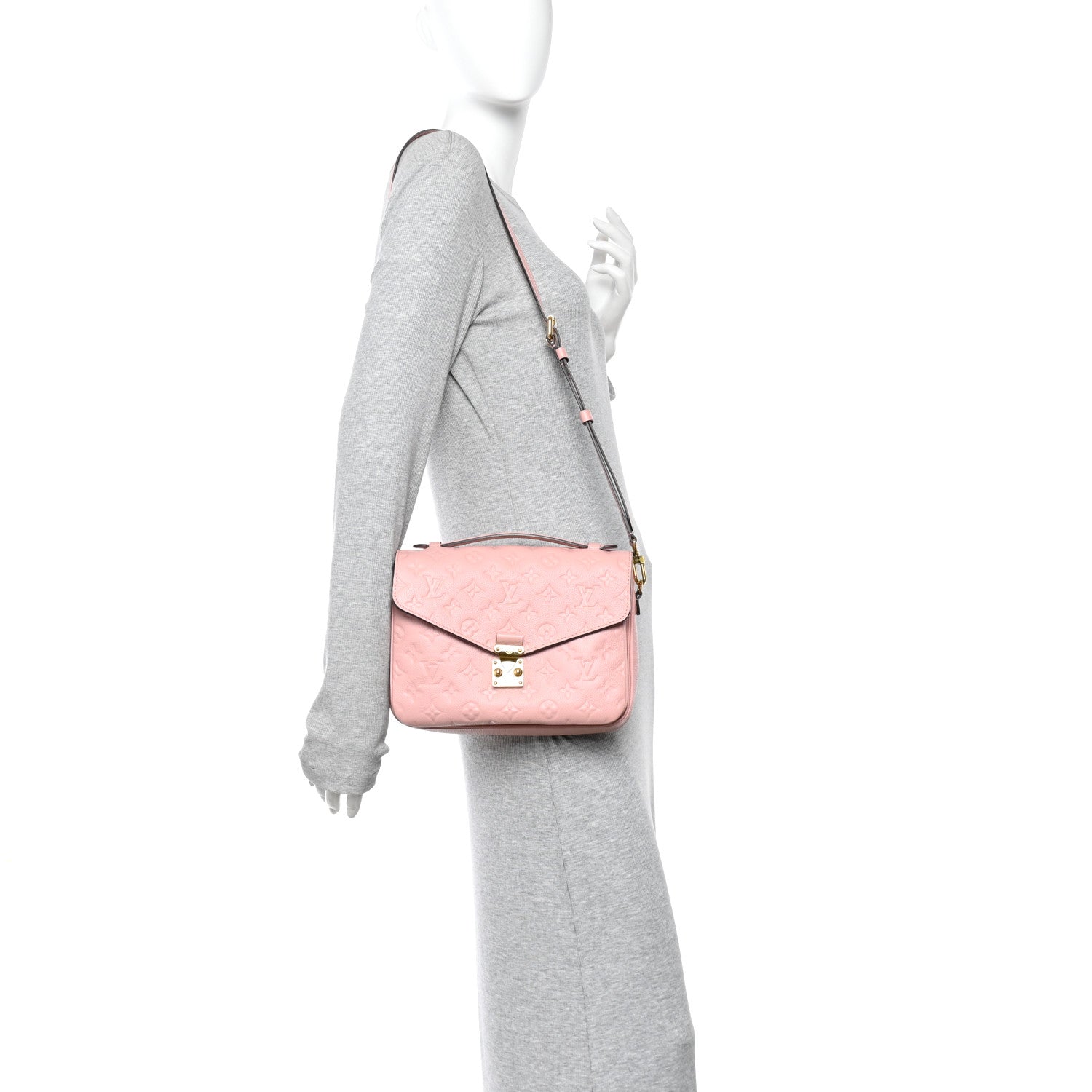 Louis Vuitton Empreinte Pochette Metis Rose Poudre 2 of 10