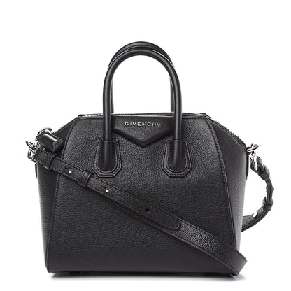 Givenchy Sugar Goatskin Mini Antigona Black 1 of 9
