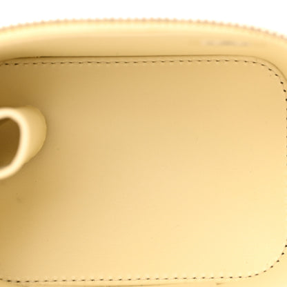 Chanel Caviar Quilted Mini Vanity Case With Chain Light Yellow 5 of 13