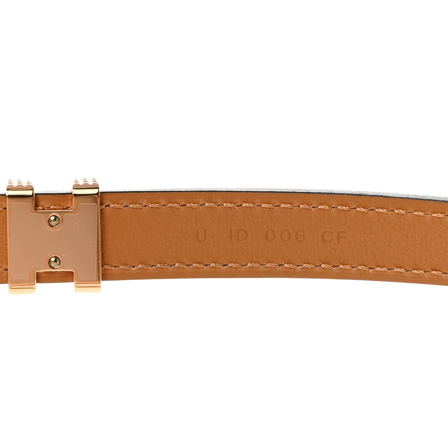 Hermes Vache Hunter 15mm Guillochee Pop H Belt Etoupe 4 of 7