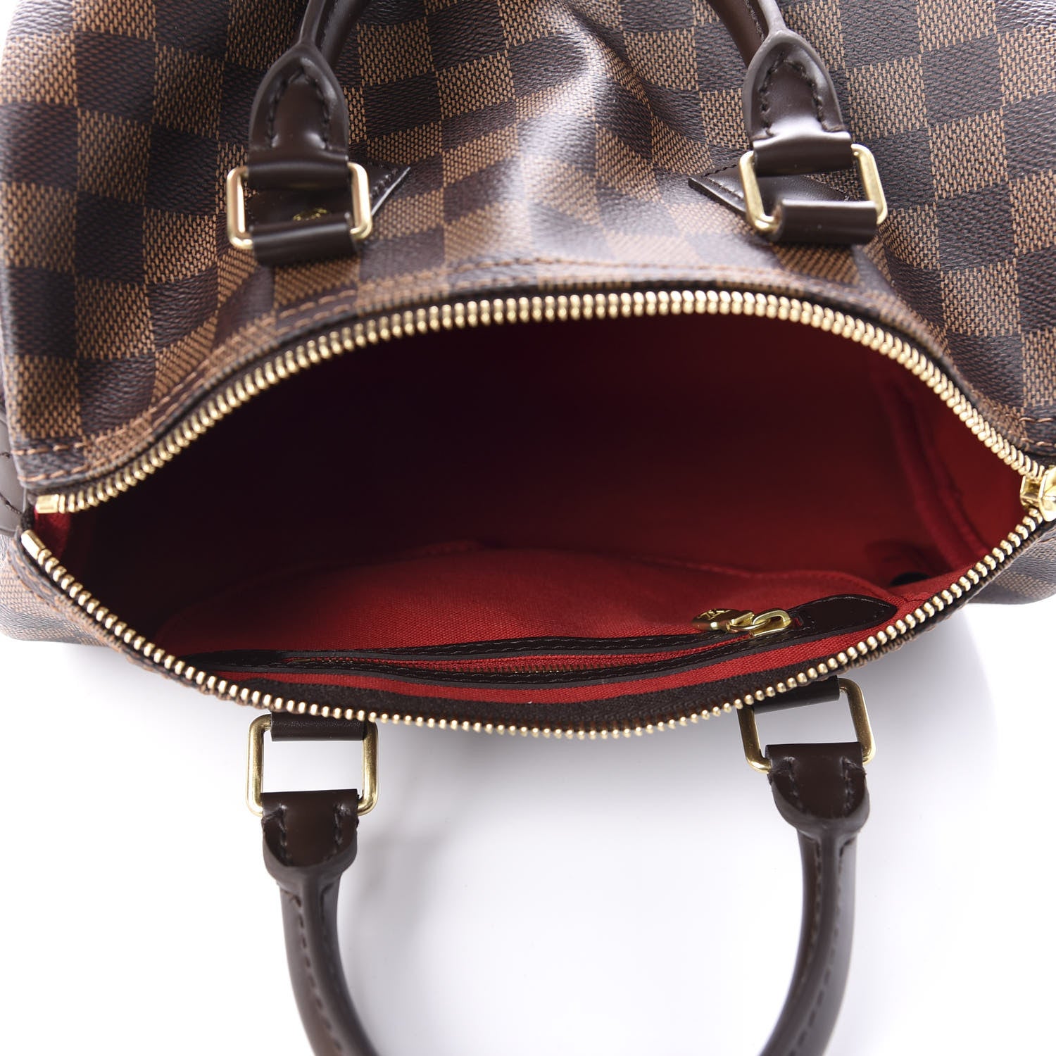 Louis Vuitton Damier Ebene Speedy 25 5 of 10