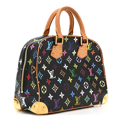 Louis Vuitton Monogram Multicolor Trouville Black 3 of 10