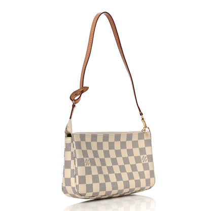Louis Vuitton Damier Azur Pochette Accessories NM 2 of 10