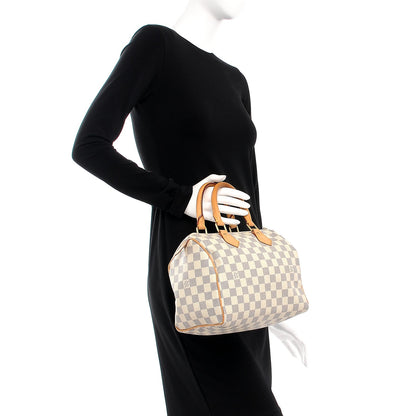 Louis Vuitton Damier Azur Speedy 25 2 of 10