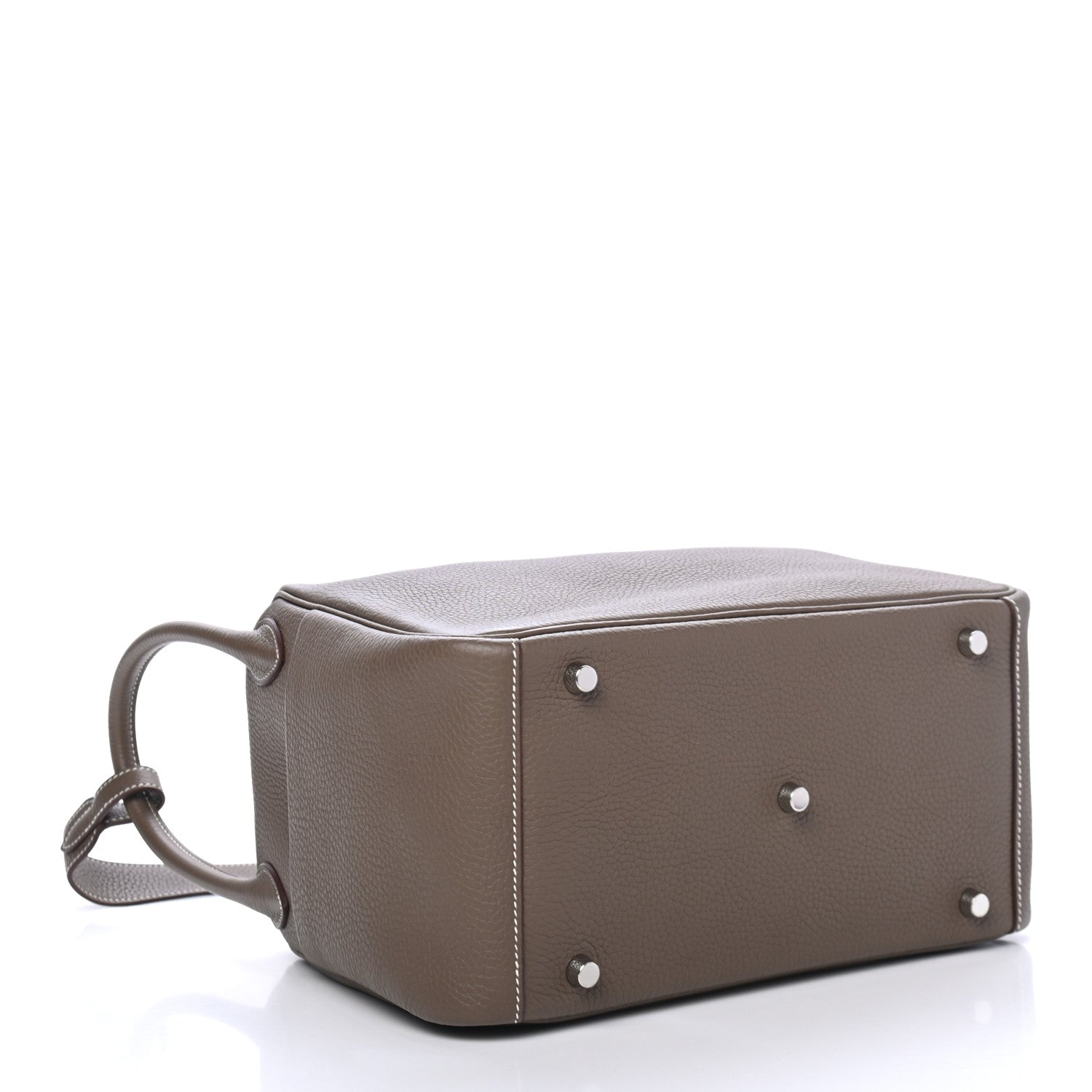 Hermes Taurillon Clemence Lindy 30 Etoupe 3 of 4