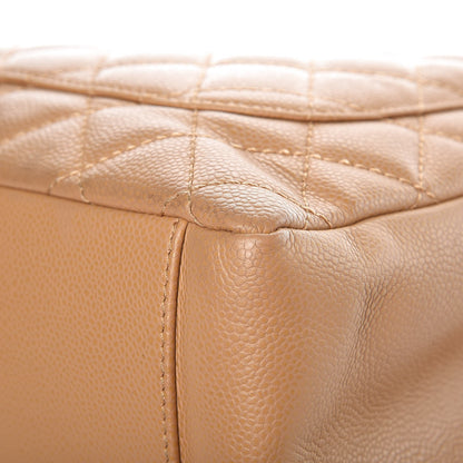 Chanel Caviar Quilted Grand Shopping Tote GST Beige 13 of 25