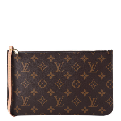 Louis Vuitton Monogram Neverfull MM GM Pochette 1 of 10