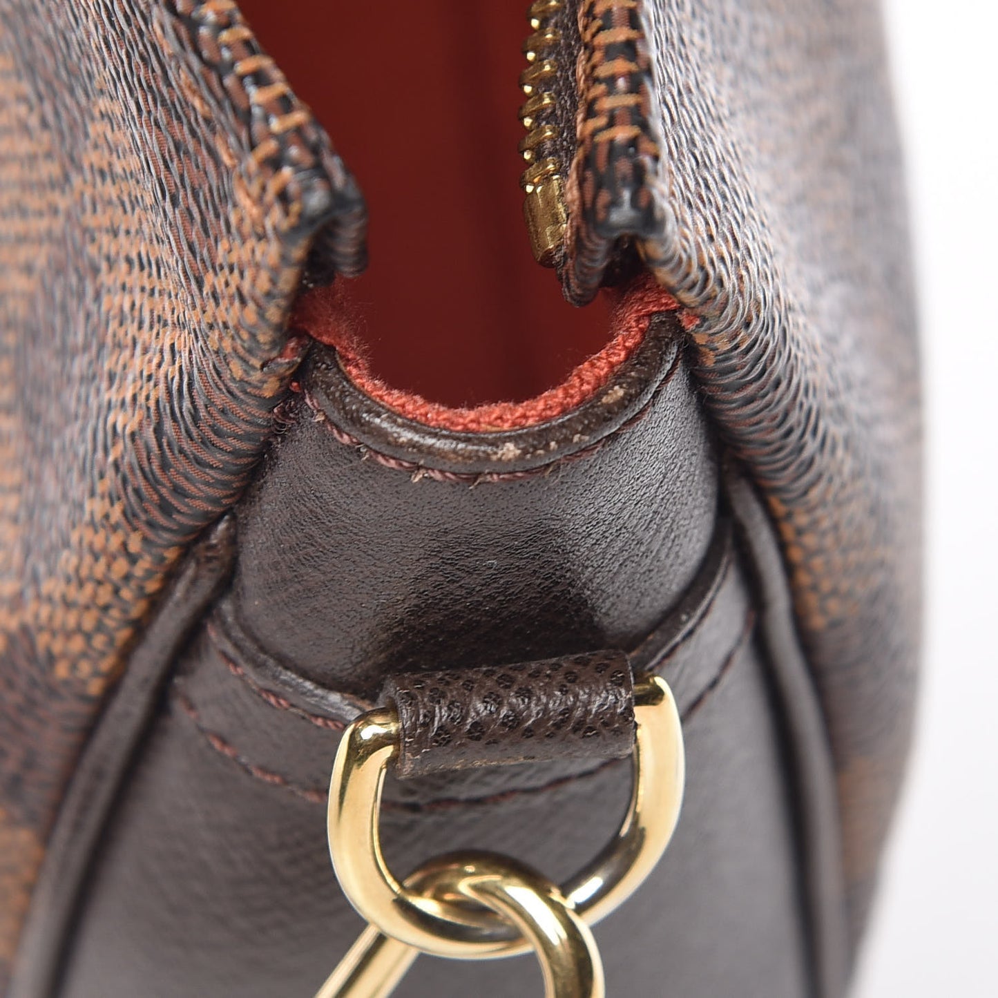 Damier Ebene Trousse Make Up Bag Pochette