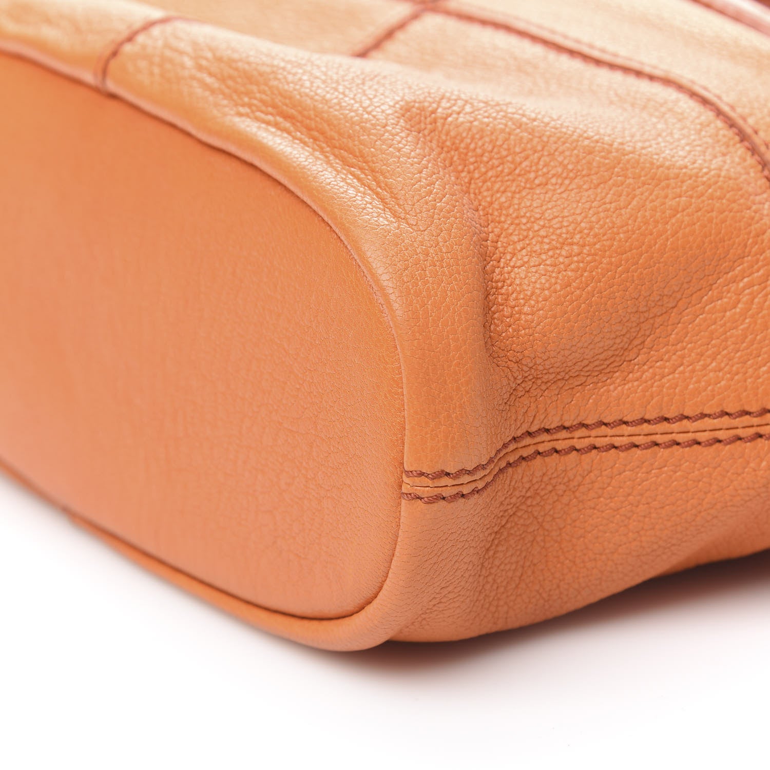 Givenchy Sugar Goatskin Micro Nightingale Orange 9 of 10
