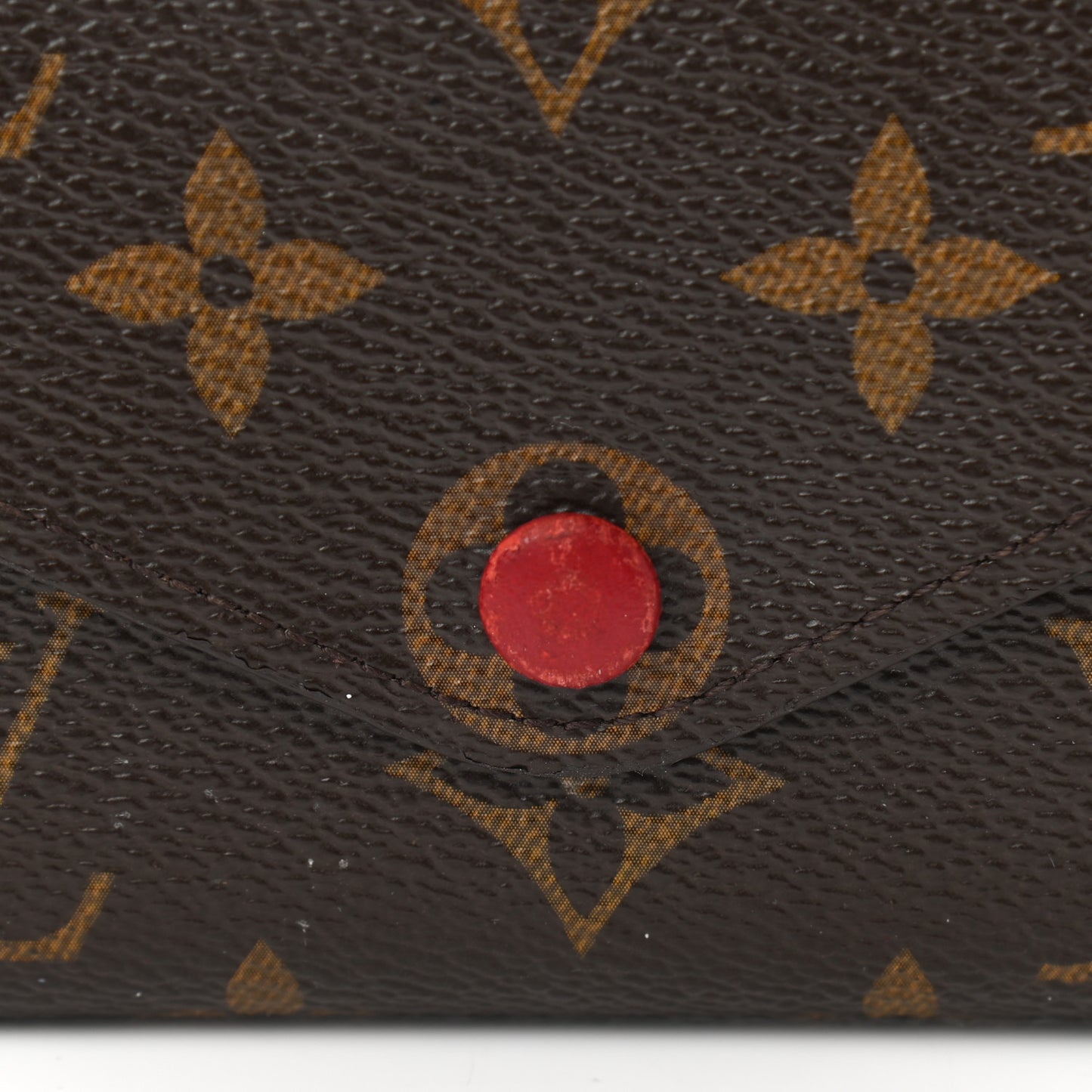Monogram Josephine Wallet Red