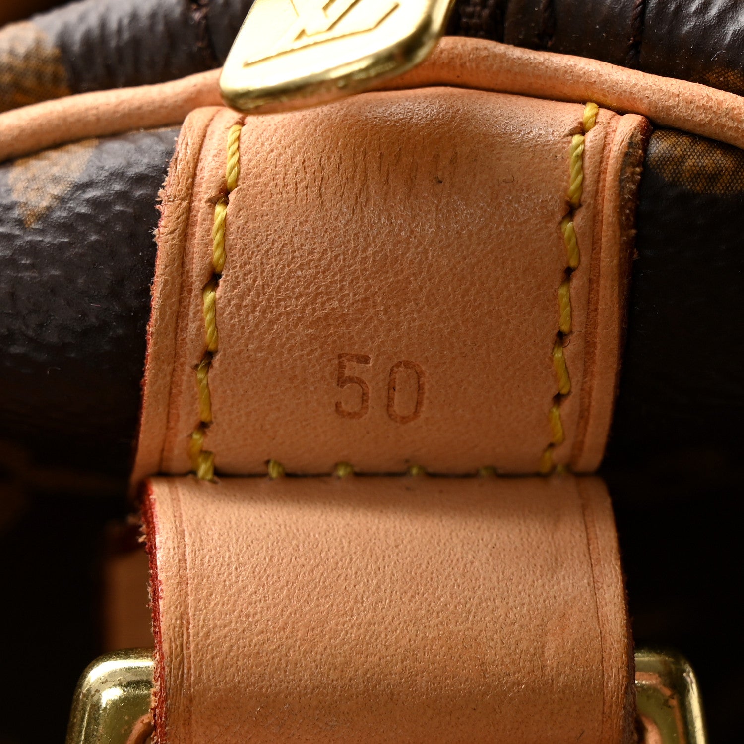 Louis Vuitton Monogram Keepall Bandouliere 50 6 of 10