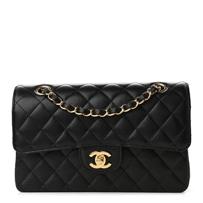 Chanel Caviar Quilted Small Double Flap Black 1 of 9