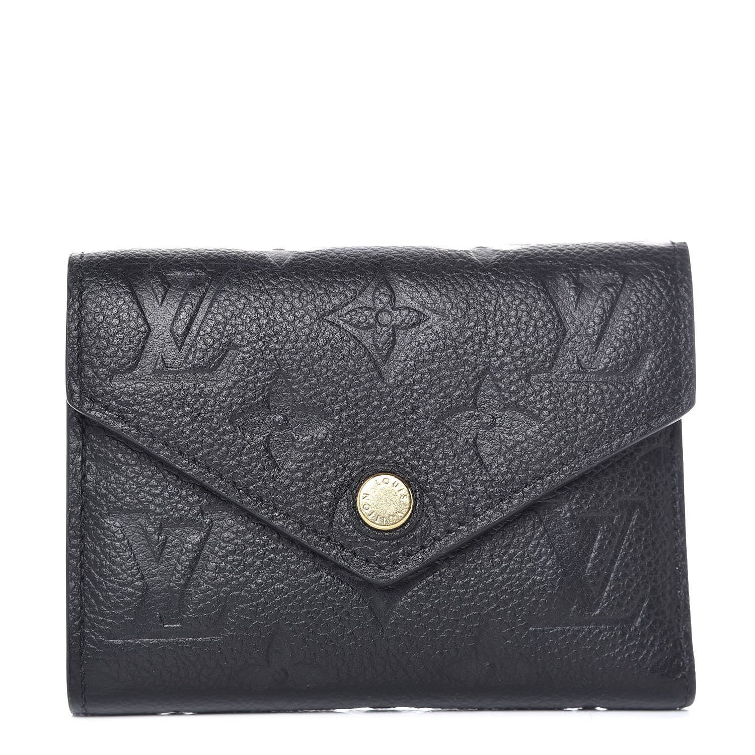 Louis Vuitton Empreinte Victorine Wallet Black 1 of 7