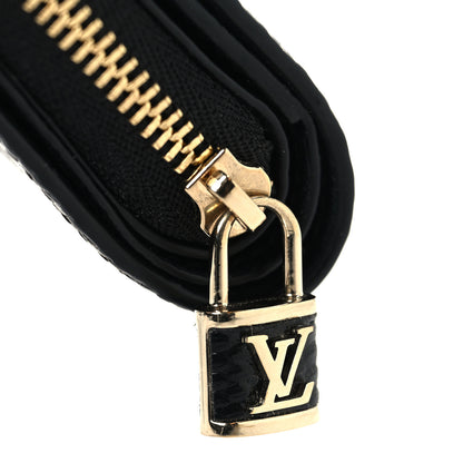 Louis Vuitton Lizard Monogram Wallet Black 8 of 8