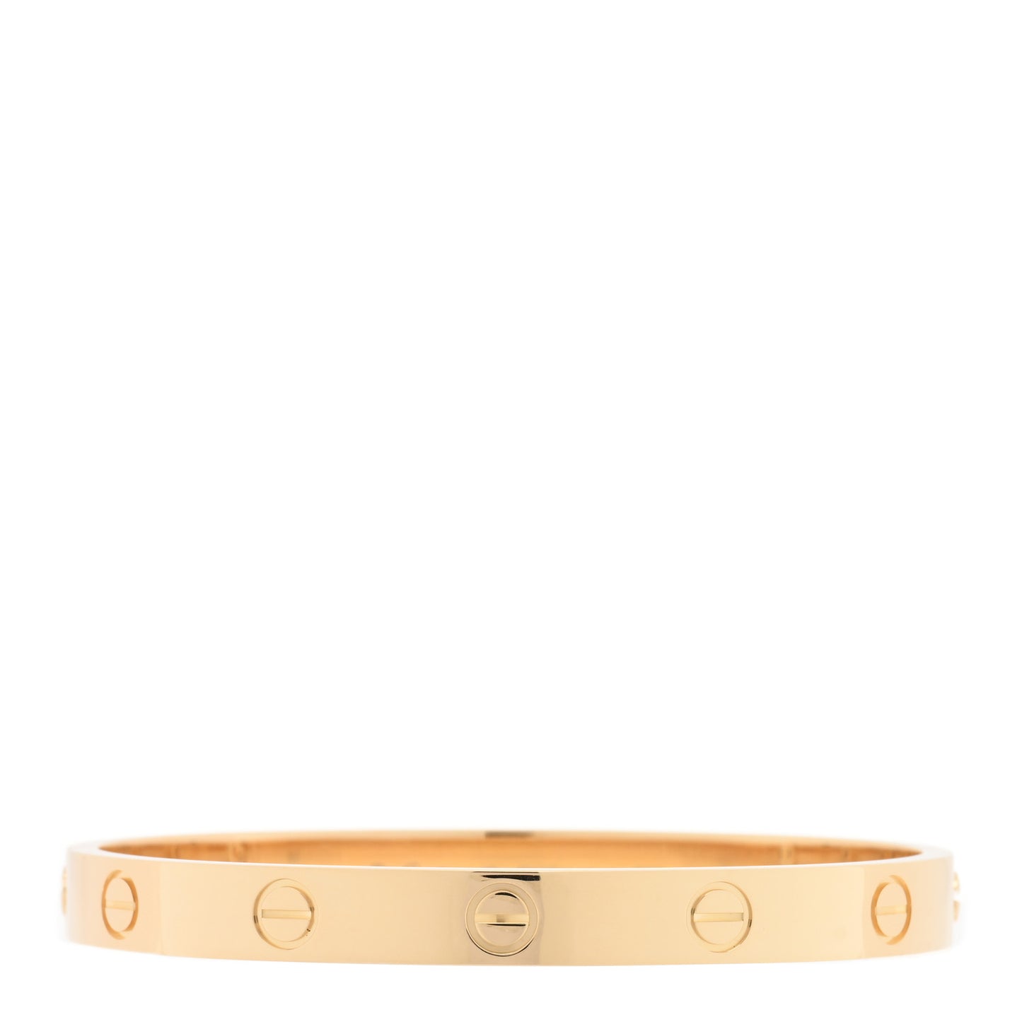 18K Yellow Gold Love Bracelet 16