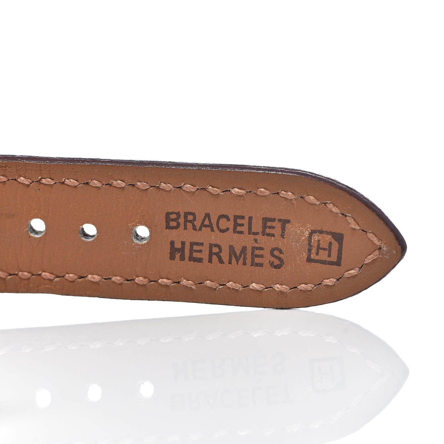 Hermes Stainless Steel Epsom 21mm Heure H Hour Quartz Watch Gold 6 of 8