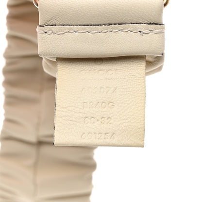 Gucci Double-G Buckle Stretch Belt 80/32 Mystic White 3 of 4