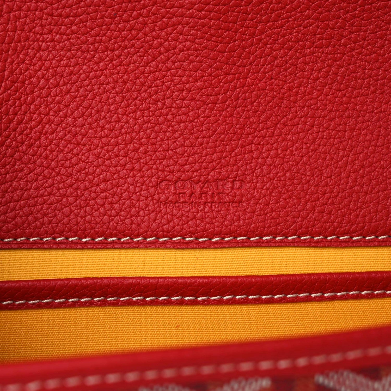 Goyard Goyardine Belvedere II PM Messenger Bag Red 6 of 8