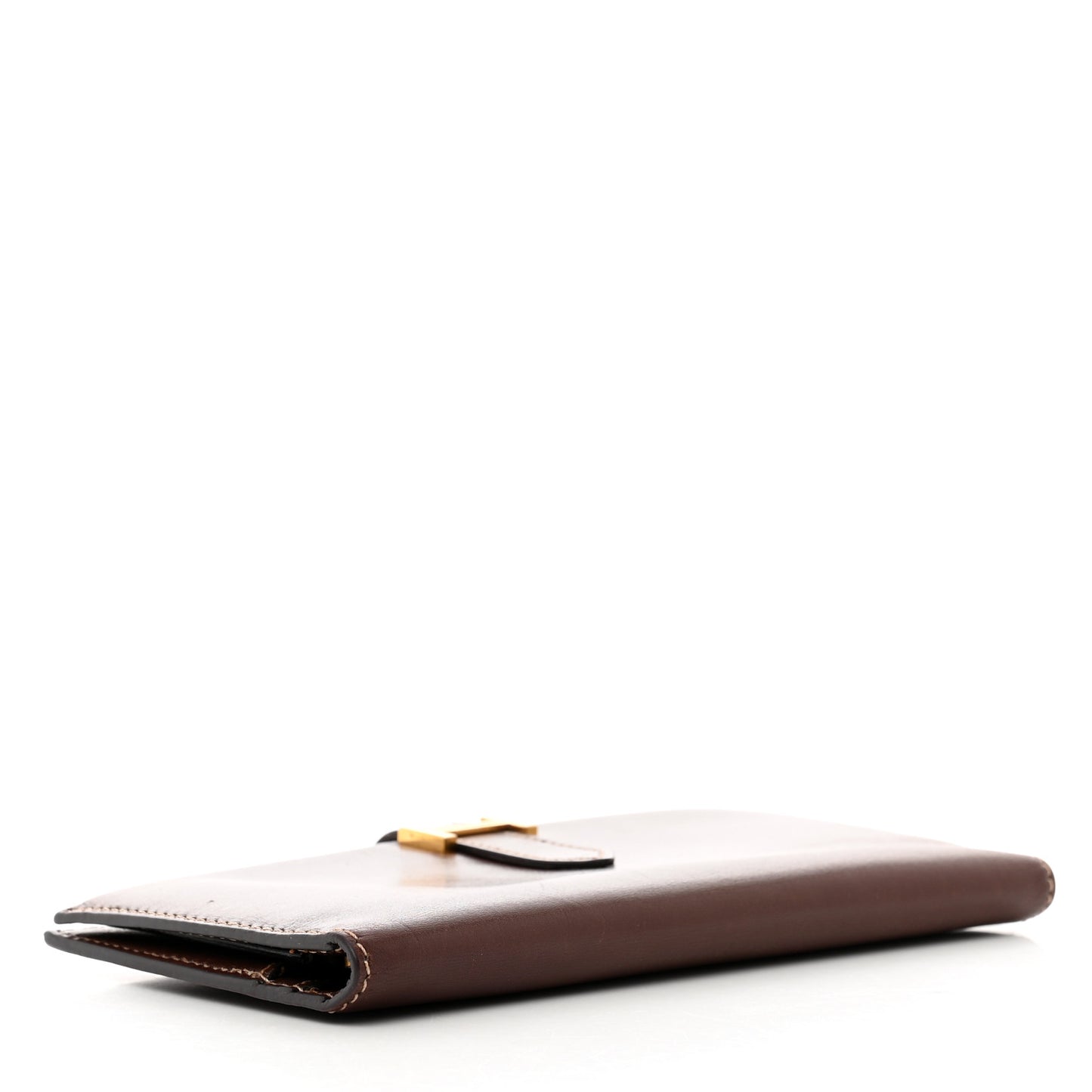 Box Bearn Gusset Wallet Havane