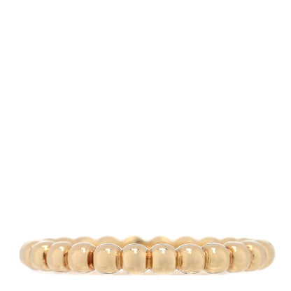 Van Cleef & Arpels 18K Yellow Gold Medium Perlee Ring 57 8 3 of 5