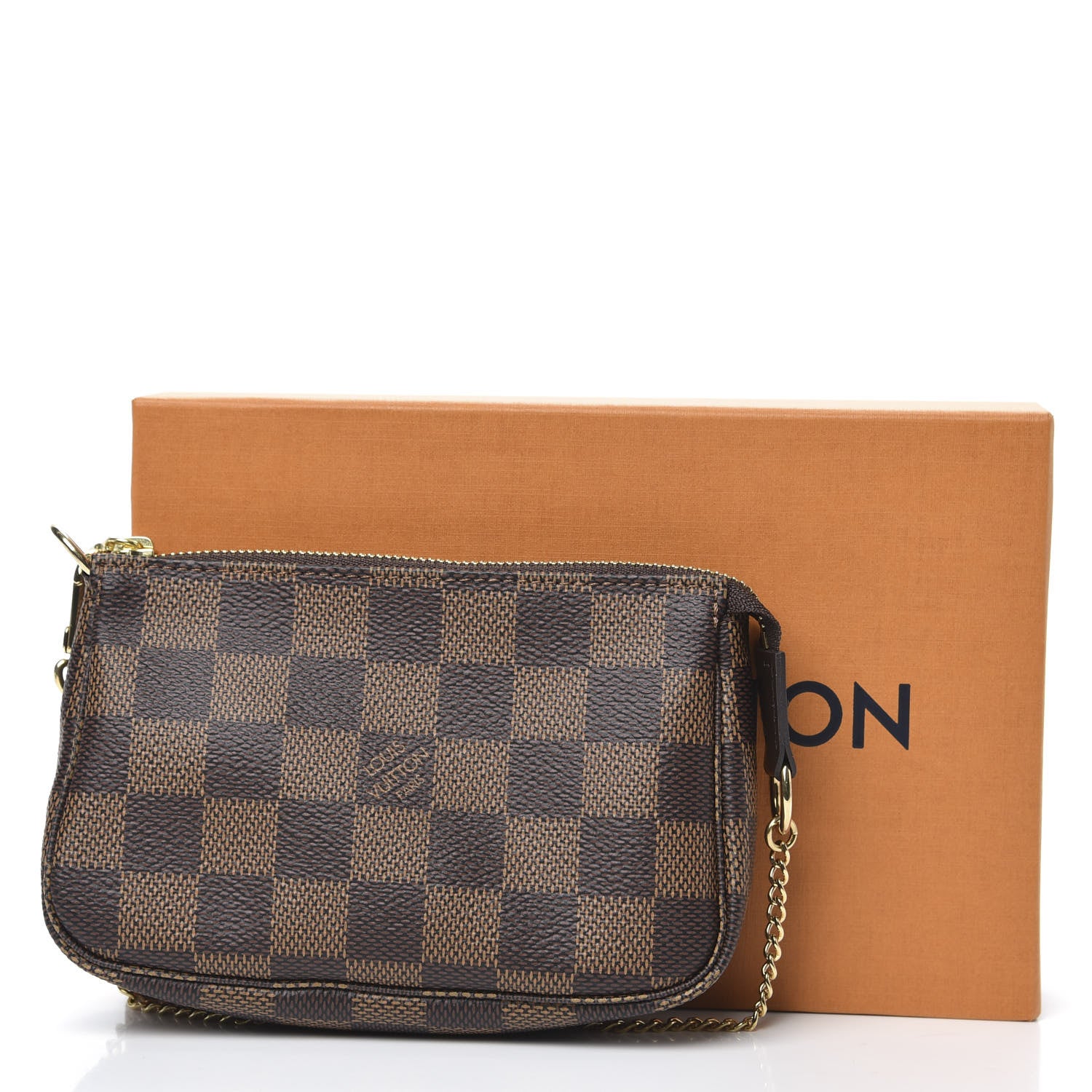 Louis Vuitton Damier Ebene Mini Pochette Accessories 10 of 10
