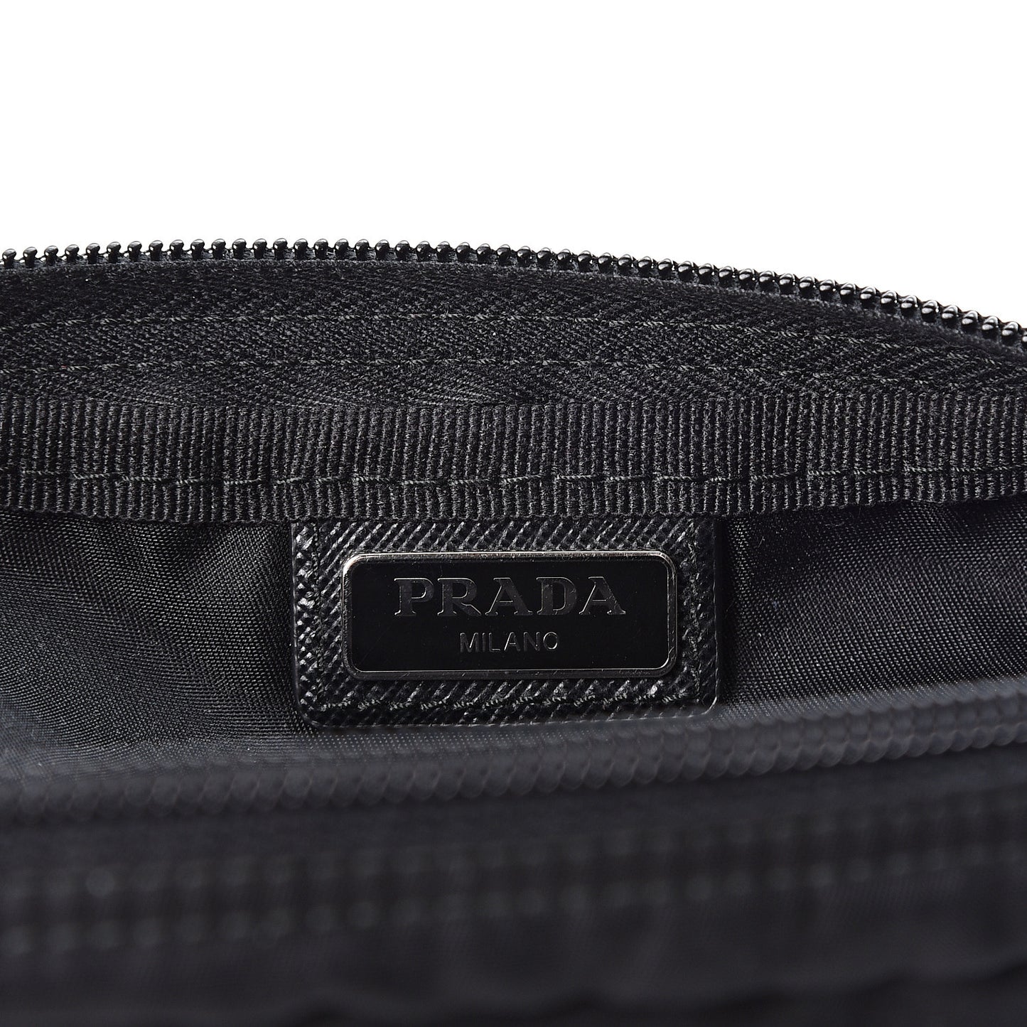 Nylon Vela Cosmetic Pouch Black